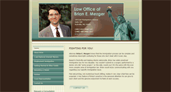 Desktop Screenshot of brianmezger.com